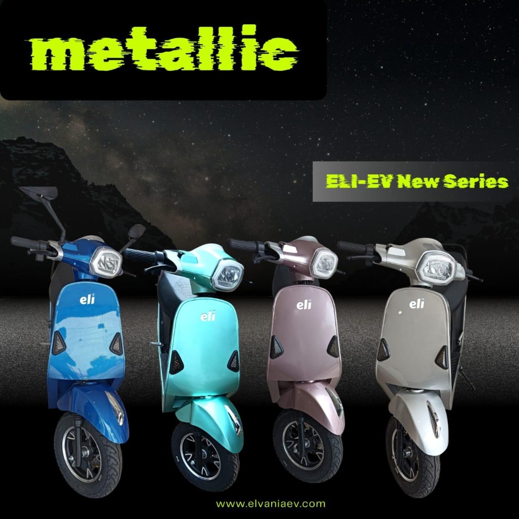 Sweeraj EV scooter in white color variant